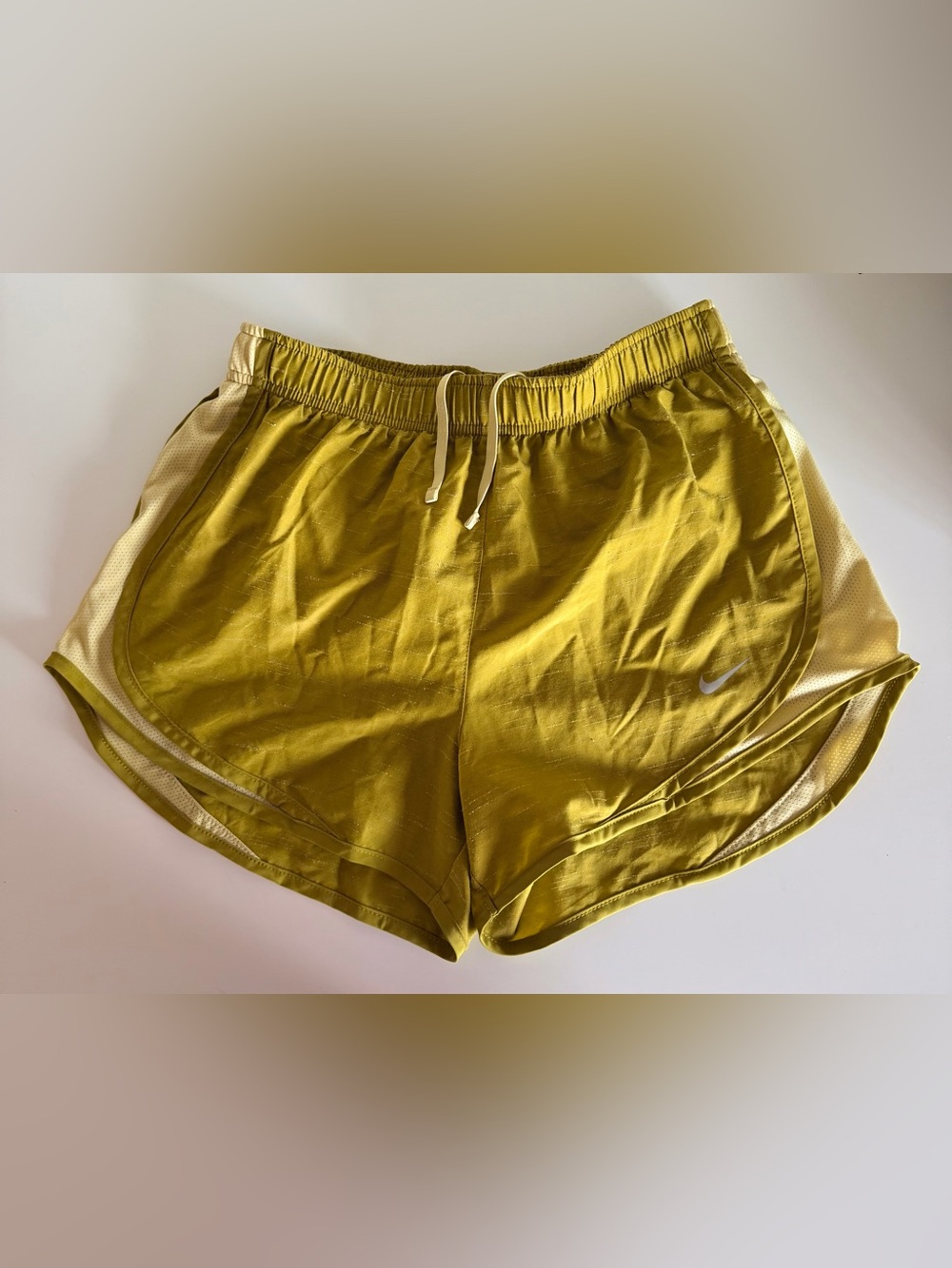 Nike Chartreuse Track Shorts